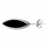 999° Silver Antique Plated/ 5µm/ Black