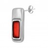 Plateado Antiguo 999° / 5 µm / Rojo Transparente