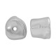 Perle Acrylique Plaquée UV Irrégulière 21,5 x 16,3 mm Ø 2,7 mm