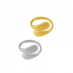 Stainless Steel 304 Finger Ring Double 15mm