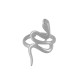 Bague en Acier Inoxydable 304 avec Serpent 30 mm