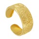 Bague avec Œil Porte-Bonheur 20x8mm en Acier Inoxydable 304