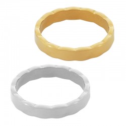 Bague 19x4mm en Acier Inoxydable 304