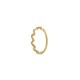 Stainless Steel 304 Finger Ring Wave 19x3mm