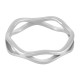 Stainless Steel 304 Finger Ring Infinity 19x5mm