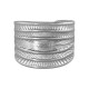 Bague en Acier Inoxydable 304 avec Motifs Divers 15 x 19 mm