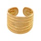 Bague en Acier Inoxydable 304 avec Motifs Divers 15 x 19 mm