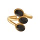 Anello Triplo in Acciaio Inossidabile Smaltato 20.9 x 19 mm Ø 18 mm