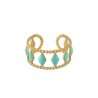 Oro 18 carati/Turchese
