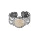 Bague en Acier Inoxydable Émaillé 20.9 x 12.3 mm Ø17 mm