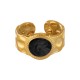 Bague en Acier Inoxydable Émaillé 20.9 x 12.3 mm Ø17 mm
