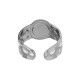 Anello in Acciaio Inossidabile Smaltato 20.9X12.3 mm Ø17 mm