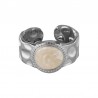 Steel/ Pearlised White