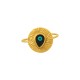 Anello Rotondo in Acciaio Inossidabile 304 Smalato con Goccia 13 mm