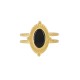 Anello Ovale in Acciaio Inossidabile 304 Smaltato 18X13 mm Ø18 mm