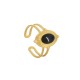 Bague Ovale en Acier Inoxydable 304 Émaillé 18 x 13 mm Ø18 mm