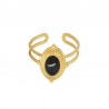 Or 18 carats/ Noir
