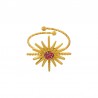 Ou 18 Carats/ Rouge Pailleté