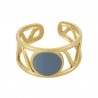 Or Flash 18K/Bleu Denim