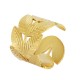 Anello in Acciaio Inossidabile 304 con Foglie 16X20 mm