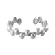 Stainless Steel 304 Bubble Finger Ring 5.5x20mm/1.66mm