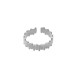 Stainless Steel 304 Finger Ring with Bars 6mm