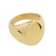 Bague Ovale 18x12mm (Ø18mm Size 8) en Acier Inoxydable 304