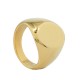 Anello in Acciaio Inossidabile 304 Ovale 18X12 mm Ø18 mm Misura 8)