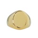 Anello in Acciaio Inossidabile 304 Ovale 18X12 mm Ø18 mm Misura 8)