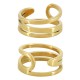 Anillo de Acero Inoxidable 304 Triple 19 mm