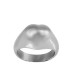 Bague Cœur12mm (Ø18mm Size 8) en Acier Inoxydable 304