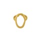 Stainless Steel 304 Finger Ring Oval 15x23mm