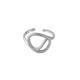 Stainless Steel 304 Finger Ring Irregular 15mm