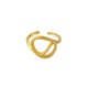 Stainless Steel 304 Finger Ring Irregular 15mm