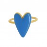 18K Gold/ Blue