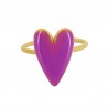 18K Gold/ Purple