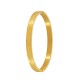 Stainless Steel 304 Bracelet with Heart & Heartbeat 55x6mm