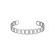 Pulsera de Acero Inoxidable 304 con Círculos Ovalados 67 x 10,3 mm