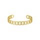 Pulsera de Acero Inoxidable 304 con Círculos Ovalados 67 x 10,3 mm