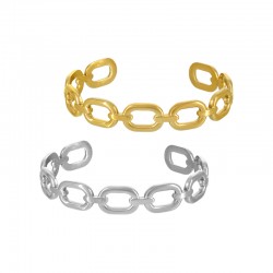 Bracciale in Acciaio Inossidabile 304 con Catena Ovale 65X11.8 mm