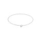 Bracelet Ouvrable en Acier Inoxydable 304 avec Perle 60 mm/3 mm