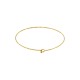 Bracelet Ouvrable en Acier Inoxydable 304 avec Perle 60 mm/3 mm
