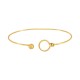 Bracelet Ouvrable en Acier Inoxydable 304 avec Cercle 64 Mm/1.5 mm