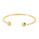 Pulsera de Acero Inoxidable 304 con Terminal Atornillado 60mm