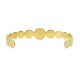 Stainless Steel 304 Bracelet Circles 12x9x7.5x62mm