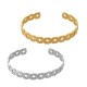 Bracciale in Acciaio Inossidabile 304 con Rombi 62.5X8.6 mm