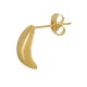 Stainless Steel 316 Earring Drop 13x8mm