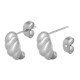 Boucles d'Oreilles Goutte rayées 13x8mm en Acier Inoxydable 316