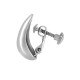 Clip d'Oreille avec Vis 9x18mm en Acier Inoxydable 304