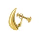 Clip d'Oreille avec Vis 9x18mm en Acier Inoxydable 304
